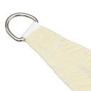 vidaXL krémszínű trapéz alakú oxford-szövet napvitorla 3/5 x 4 m