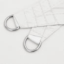 vidaXL fehér négyzet alakú oxford-szövet napvitorla 3 x 3 m