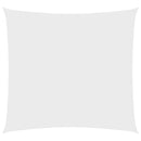 vidaXL fehér négyzet alakú oxford-szövet napvitorla 5 x 5 m