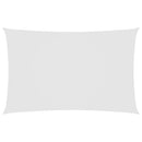 vidaXL fehér téglalap alakú oxford-szövet napvitorla 2,5 x 5 m