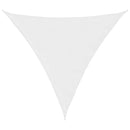 vidaXL fehér háromszögű oxford-szövet napvitorla 4,5 x 4,5 x 4,5 m