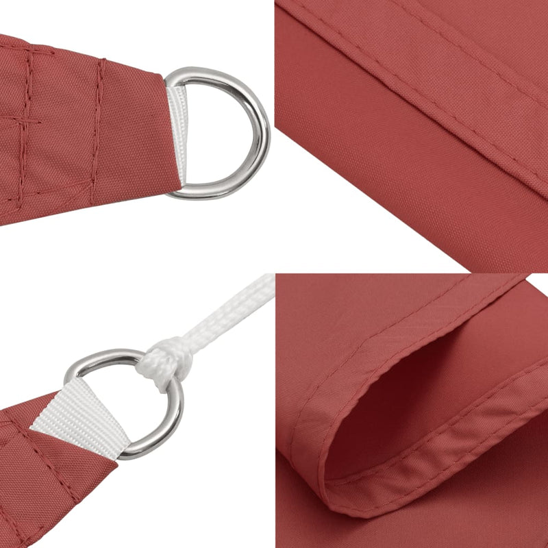 vidaXL terrakotta téglalap alakú oxford-szövet napvitorla 2 x 5 m