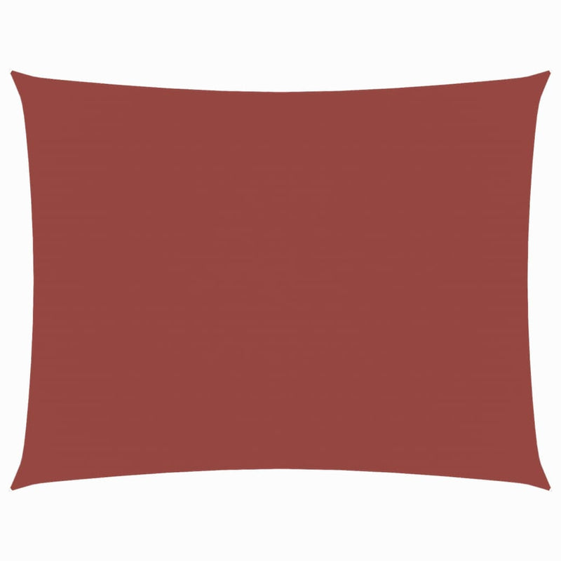 vidaXL terrakotta téglalap alakú oxford-szövet napvitorla 2,5 x 4 m