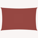 vidaXL terrakotta téglalap alakú oxford-szövet napvitorla 6 x 8 m