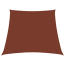 vidaXL terrakotta trapéz alakú oxford-szövet napvitorla 2/4 x 3 m