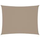 vidaXL tópszínű téglalap alakú oxford-szövet napvitorla 2 x 3 m