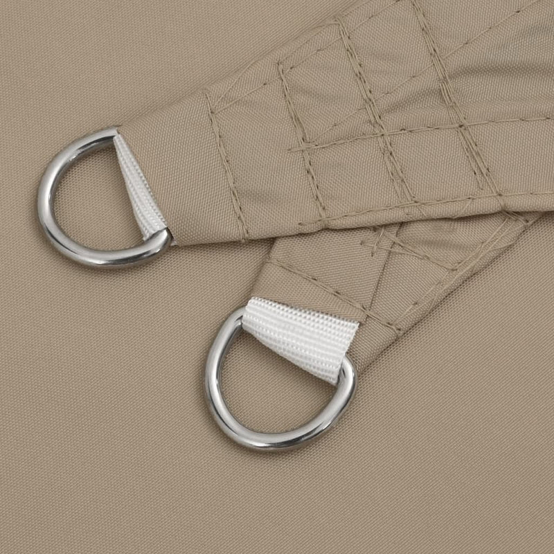 vidaXL tópszínű téglalap alakú oxford-szövet napvitorla 2 x 3 m