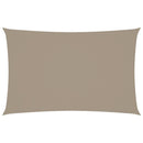 vidaXL tópszínű téglalap alakú oxford-szövet napvitorla 2 x 5 m