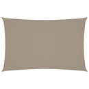 vidaXL tópszínű téglalap alakú oxford-szövet napvitorla 5 x 8 m