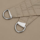 vidaXL tópszínű háromszögű oxford-szövet napvitorla 5 x 5 x 5 m