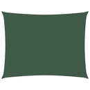 vidaXL sötétzöld téglalap alakú oxford-szövet napvitorla 2,5 x 3,5 m