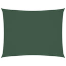 vidaXL sötétzöld téglalap alakú oxford-szövet napvitorla 3,5 x 4,5 m