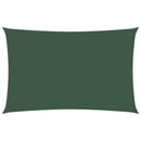 vidaXL sötétzöld téglalap alakú oxford-szövet napvitorla 5 x 8 m