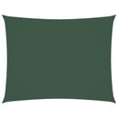 vidaXL sötétzöld téglalap alakú oxford-szövet napvitorla 6 x 7 m