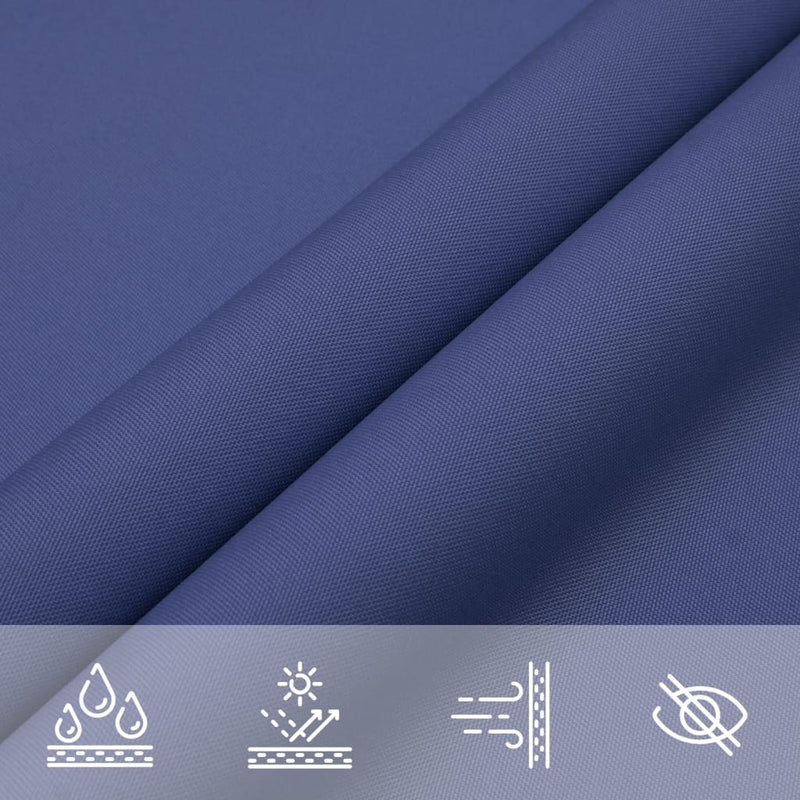 vidaXL kék háromszögű oxford-szövet napvitorla 3,6 x 3,6 x 3,6 m