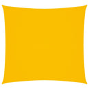 vidaXL sárga négyzet alakú oxford-szövet napvitorla 2 x 2 m