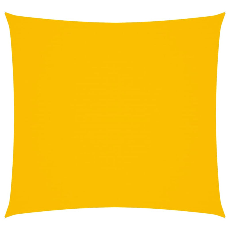 vidaXL sárga négyzet alakú oxford-szövet napvitorla 2 x 2 m