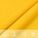 vidaXL sárga négyzet alakú oxford-szövet napvitorla 2,5 x 2,5 m