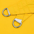 vidaXL sárga négyzet alakú oxford-szövet napvitorla 7 x 7 m