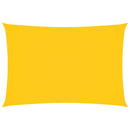 vidaXL sárga téglalap alakú oxford-szövet napvitorla 3 x 5 m