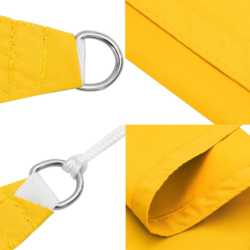 vidaXL sárga téglalap alakú oxford-szövet napvitorla 3,5 x 4,5 m