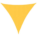 vidaXL sárga háromszögű oxford-szövet napvitorla 3,6 x 3,6 x 3,6 m