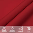 vidaXL piros négyzet alakú oxford-szövet napvitorla 6 x 6 m