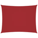 vidaXL piros téglalap alakú oxford-szövet napvitorla 2,5 x 3,5 m