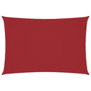 vidaXL piros téglalap alakú oxford-szövet napvitorla 2,5 x 4,5 m