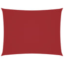 vidaXL piros téglalap alakú oxford-szövet napvitorla 3 x 4 m