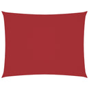 vidaXL piros téglalap alakú oxford-szövet napvitorla 3 x 4,5 m