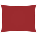 vidaXL piros téglalap alakú oxford-szövet napvitorla 3,5 x 4,5 m