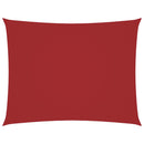 vidaXL piros téglalap alakú oxford-szövet napvitorla 3,5 x 5 m