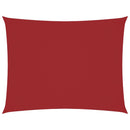 vidaXL piros téglalap alakú oxford-szövet napvitorla 4 x 5 m