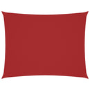 vidaXL piros téglalap alakú oxford-szövet napvitorla 4 x 6 m