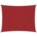 vidaXL piros téglalap alakú oxford-szövet napvitorla 5 x 6 m