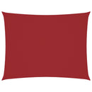 vidaXL piros téglalap alakú oxford-szövet napvitorla 5 x 7 m