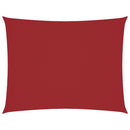 vidaXL piros téglalap alakú oxford-szövet napvitorla 6 x 7 m