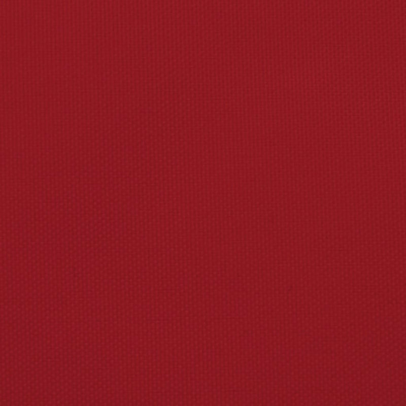 vidaXL piros háromszögű oxford-szövet napvitorla 3,5 x 3,5 x 4,9 m