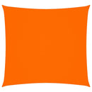 vidaXL narancssárga négyzet alakú oxford-szövet napvitorla 2,5 x 2,5 m
