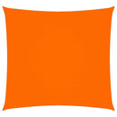 vidaXL narancssárga négyzet alakú oxford-szövet napvitorla 3,6 x 3,6 m