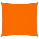 vidaXL narancssárga négyzet alakú oxford-szövet napvitorla 4 x 4 m