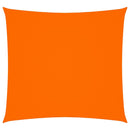 vidaXL narancssárga négyzet alakú oxford-szövet napvitorla 7 x 7 m