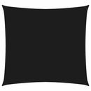 vidaXL fekete négyzet alakú oxford-szövet napvitorla 2 x 2 m