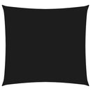 vidaXL fekete négyzet alakú oxford-szövet napvitorla 3 x 3 m