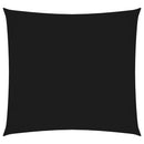 vidaXL fekete négyzet alakú oxford-szövet napvitorla 4 x 4 m