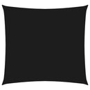 vidaXL fekete négyzet alakú oxford-szövet napvitorla 4,5 x 4,5 m