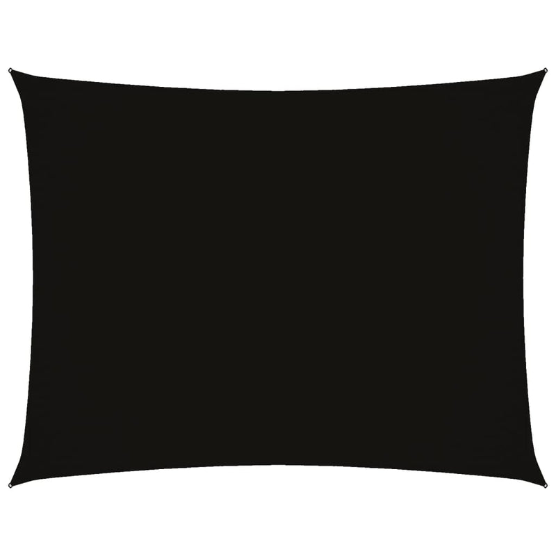 vidaXL fekete téglalap alakú oxford-szövet napvitorla 2,5 x 3,5 m