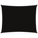 vidaXL fekete téglalap alakú oxford-szövet napvitorla 4 x 5 m