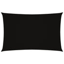 vidaXL fekete téglalap alakú oxford-szövet napvitorla 4 x 7 m